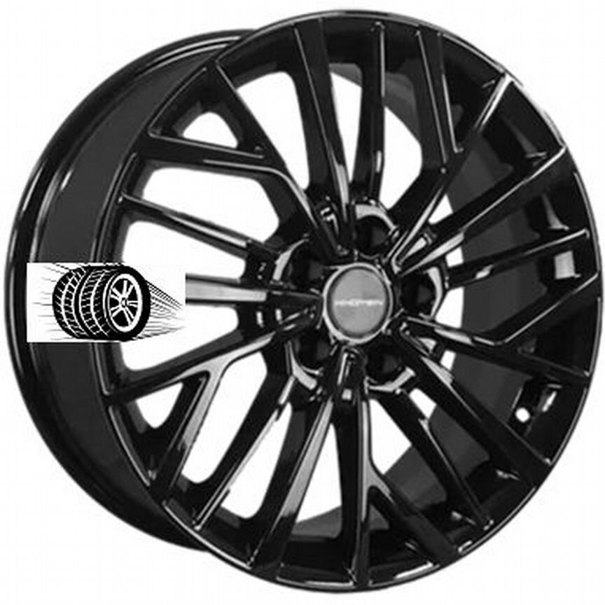 Литые диски Khomen Wheels 7×R17 5×114.3