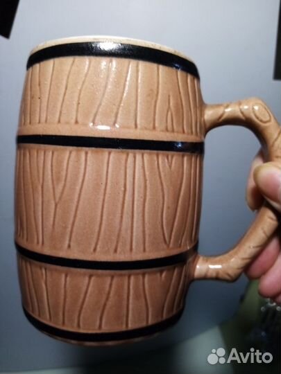 Кружка пивная керамика