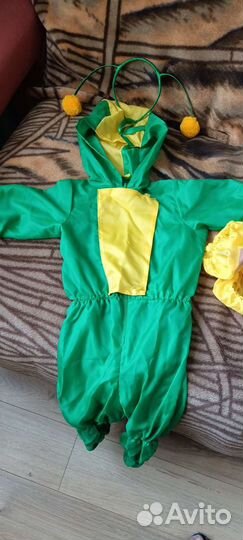 Костюм гусеницы