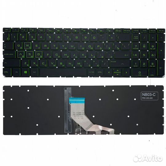 Клавиатура для ноутбука HP Pavilion Gaming 15-DK