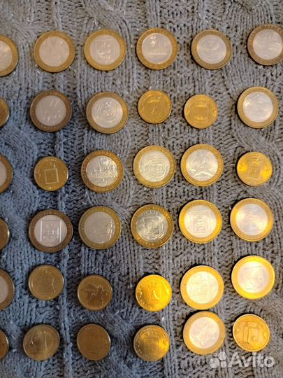 Юбилейные монеты 10,5,2,1 рубль