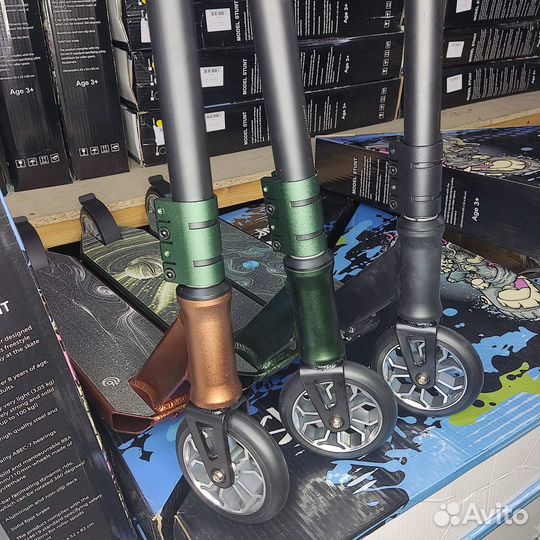 Самокат Трюковой leader 120мм оптом