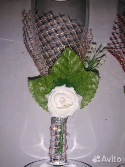 Бокалы свадебные