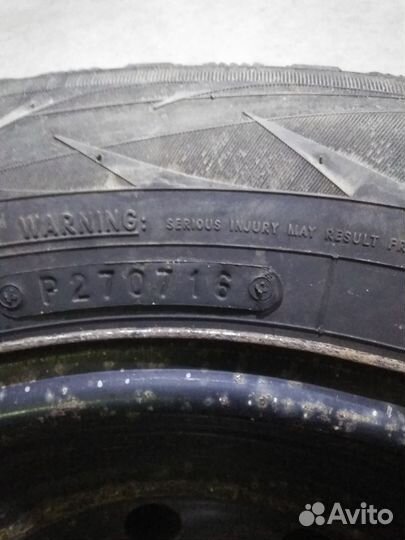 Зимняя(шип) Marshal 195/65R15 Skoda Octavia