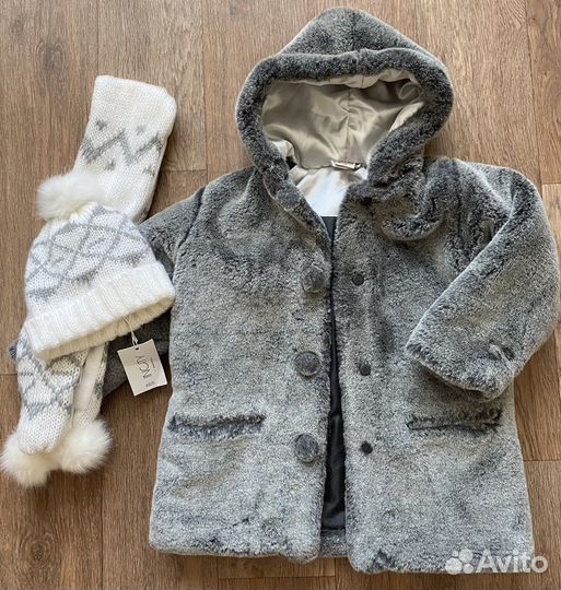 Шуба на девочку H&M