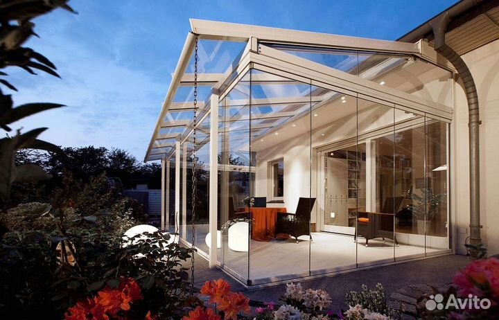 Безрамное остекление