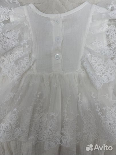 Платье боди для девочки