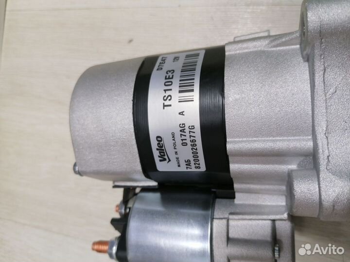 Стартер Renault sandero