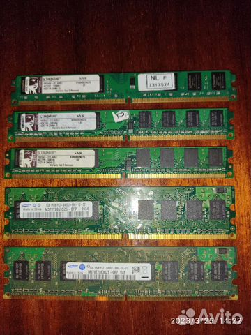 Оперативная память ddr2 1gb купить в Орле | Электроника | Авито