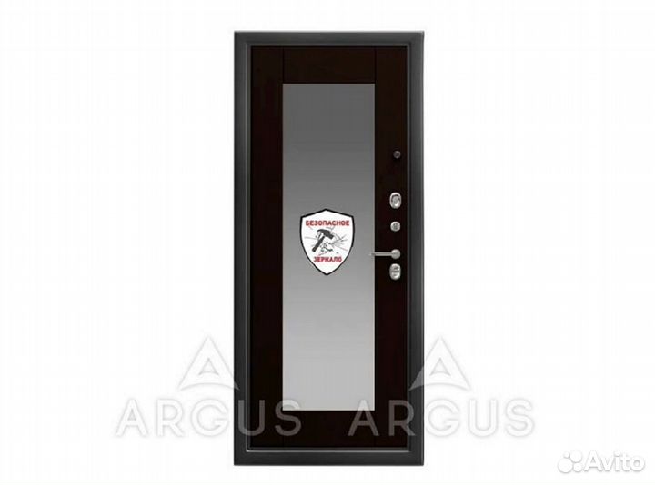 Входная дверь Могучий Витязъ с зеркалом