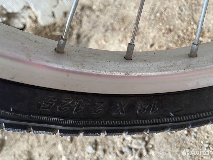 Детский велосипед бу novatrack 18