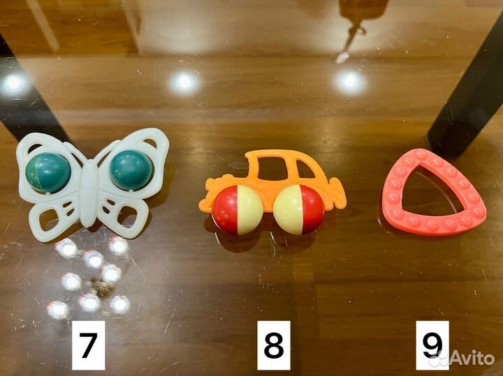 Игрушки СССР (погремушки и мелкие игрушки)