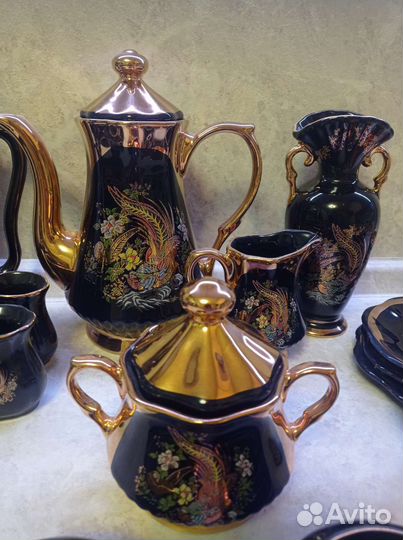 Сервиз новый кофейный doganay ceramic