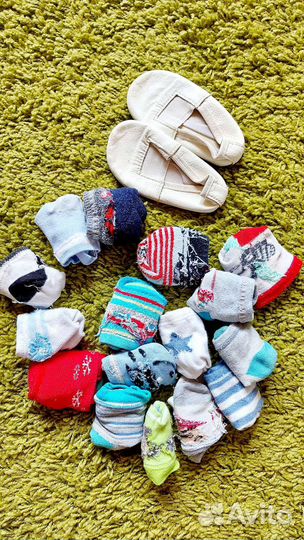 Пакет вещей на мальчика от 0 до 2 лет