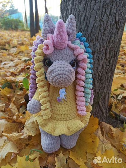 Вязаные игрушки ручной работы