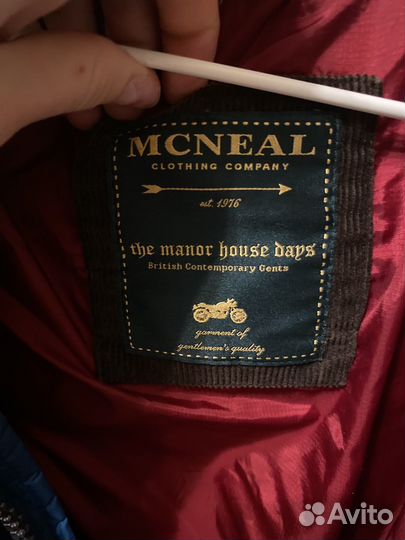 Пуховик мужской mcneal