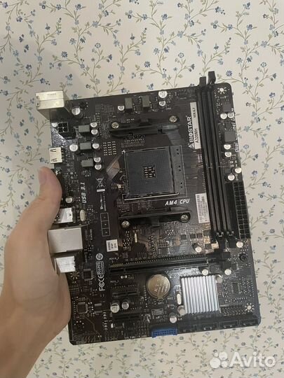 Комплект ryzen 5 1600 + a320m