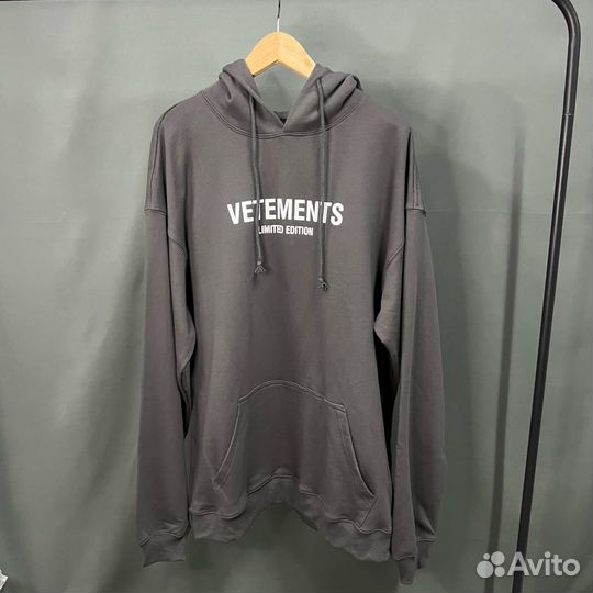 Кофта Vetements Gray Hoodie