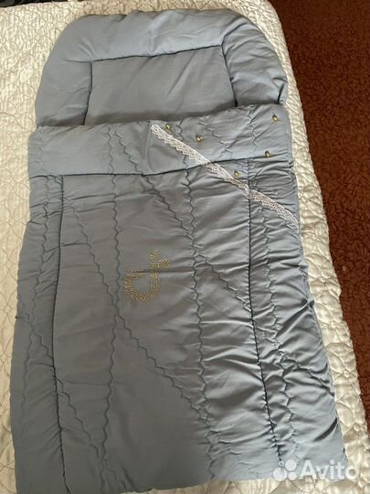 Конверт на выписку для мальчика весна осень