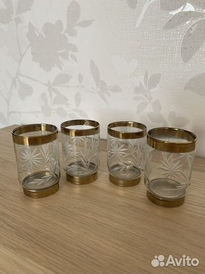 Рюмки хрустальные времен СССР