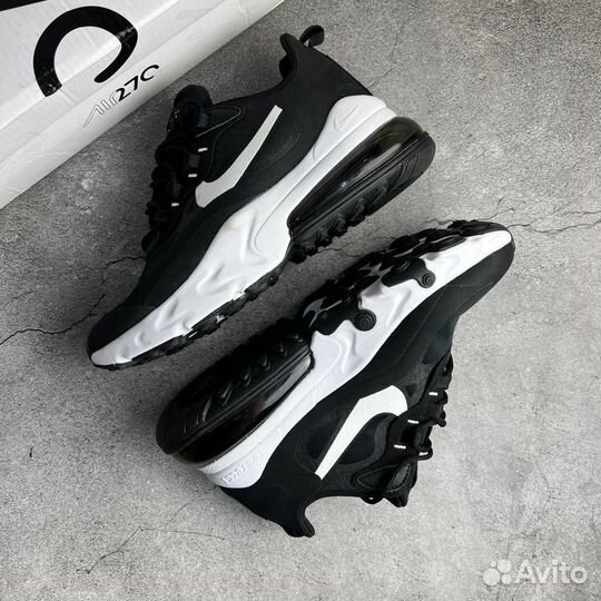 Nike Air Max 270 React Black White