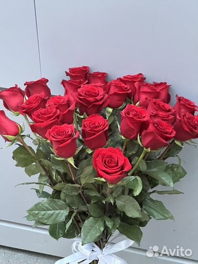 25 роз, Доставка цветов букет из роз
