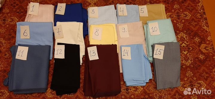 Отрезы ткани из СССР