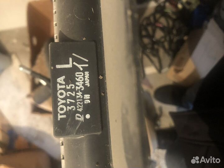 Радиатор двигателя На Corolla e150