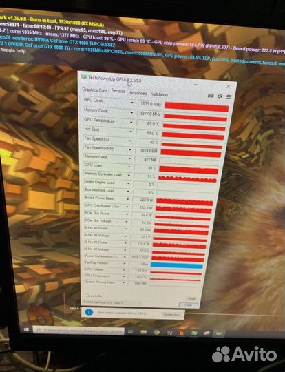 Gtx 1080 Ti 11 gb gigabyte