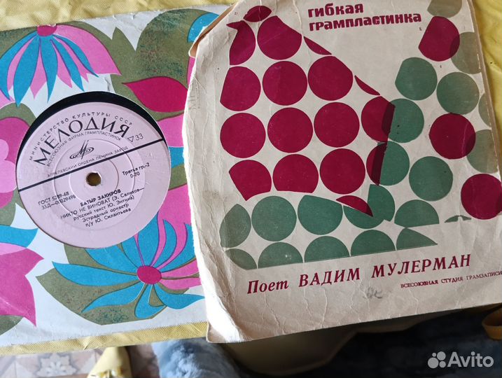 Виниловые пластинки СССР
