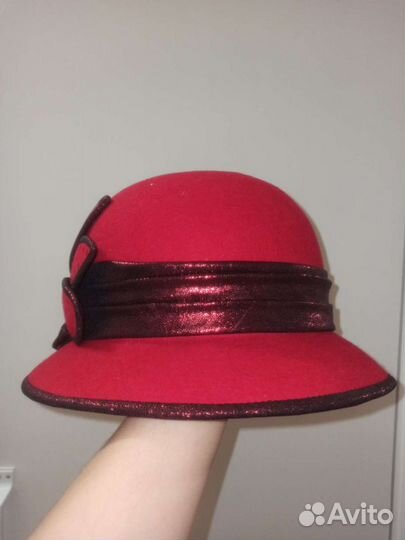 Шляпа фетровая женская