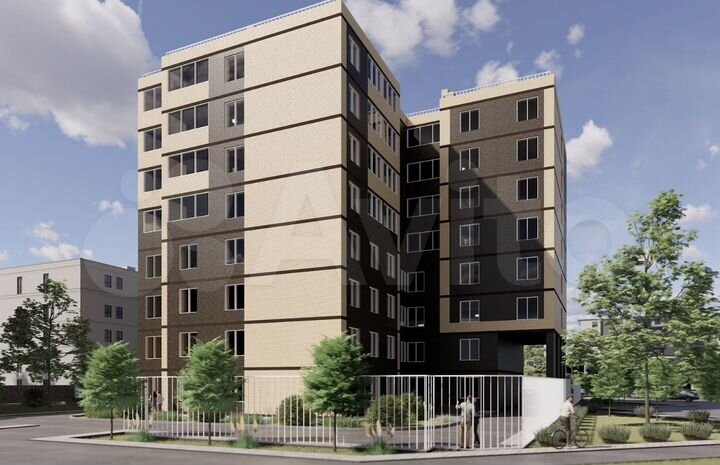 2-к. квартира, 68 м², 7/8 эт.