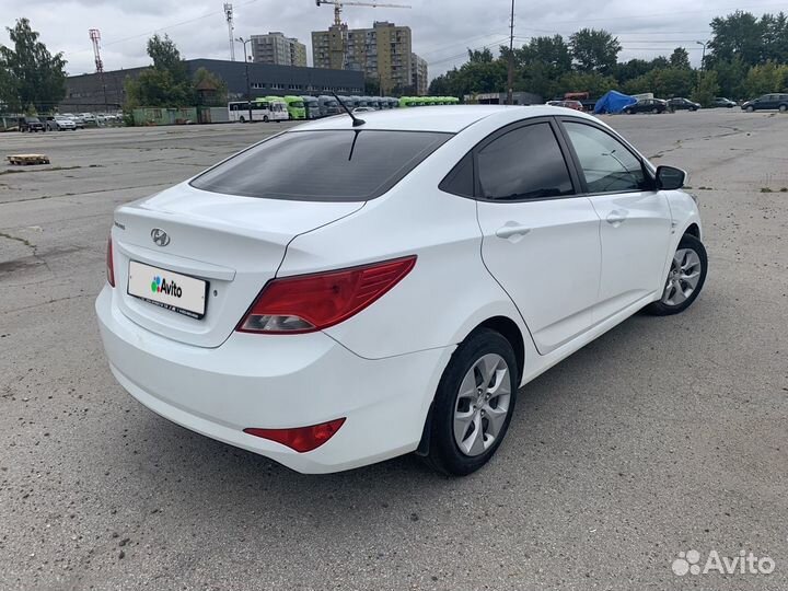 Hyundai Solaris 1.6 МТ, 2016, 75 840 км