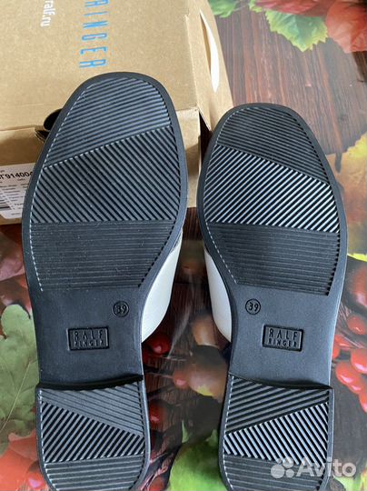 Мюли шлепки из натуральной кожи Ralf Ringer