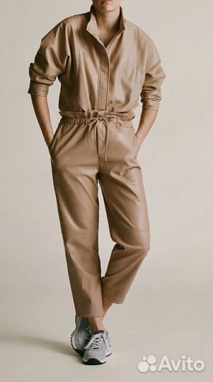 Костюм из эко кожи