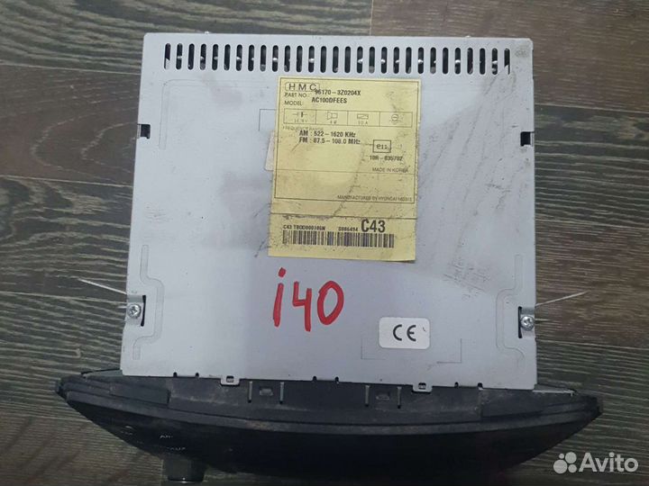Штатная автомагнитола hyundai i40