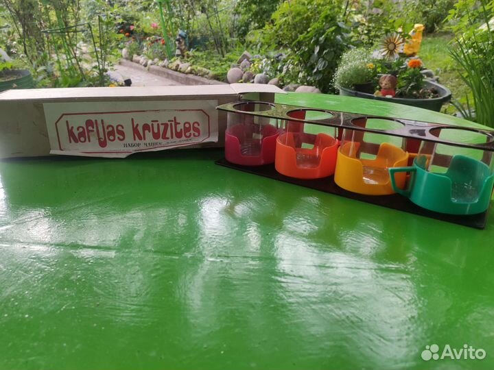 Набор чашек для кофе СССР Латвия