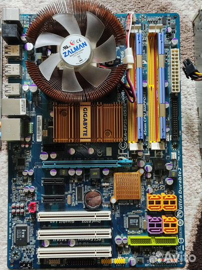 Компьютер без корпуса Core 2 Duo + GTS250