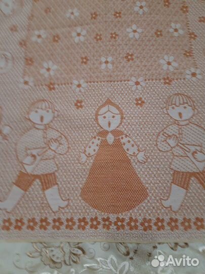 Новое одеяло лен/лавсан детское