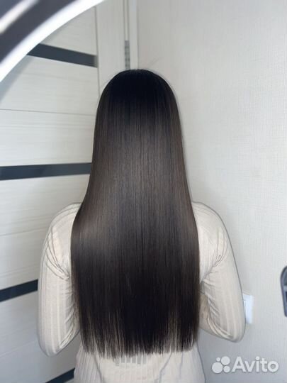 Кератиновое выпрямление