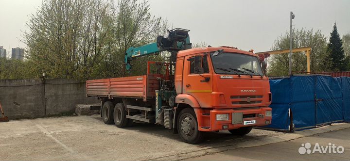 КАМАЗ 65115 с КМУ, 2022