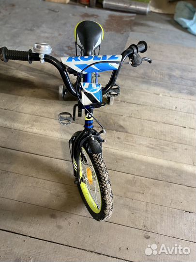 Детский велосипед 4 колесный