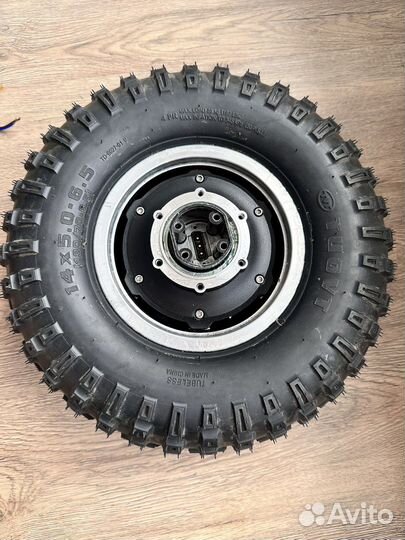 Мотор колесо с покрышкой, от dualtron storm