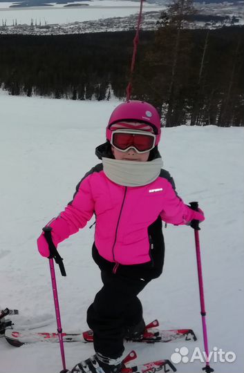 Куртка зимняя на девочку 128