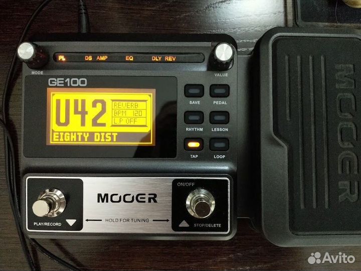 Гитарный процессор эффектов mooger GE 100