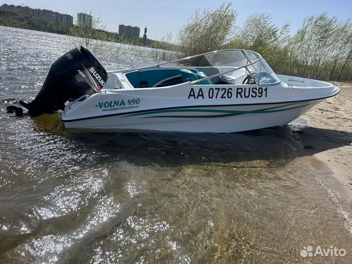 Катер Волна 490 suzuki DF 90 ATL