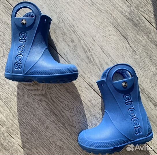 Резиновые сапоги crocs c9 детские, оригинал