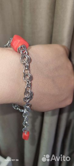 Комплект из коралла