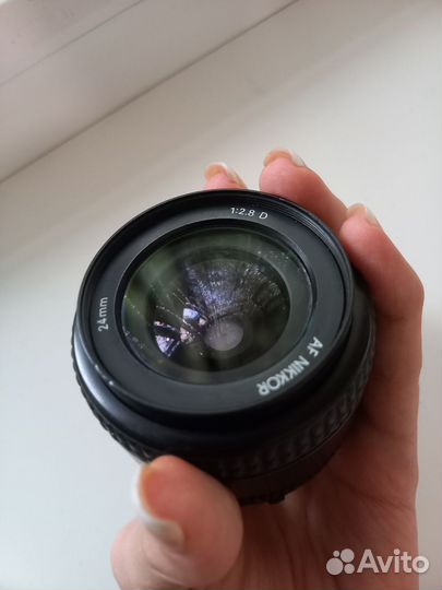 Объектив nikon 24 mm AF 2.8D (широкоугольный)