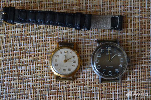 Часы заря СССР механ